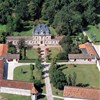 Vue aérienne du Château Saint Ahon, Bordeaux, Blanquefort