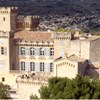 Vue générale du château de la Barben