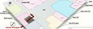 Plan des espaces en location